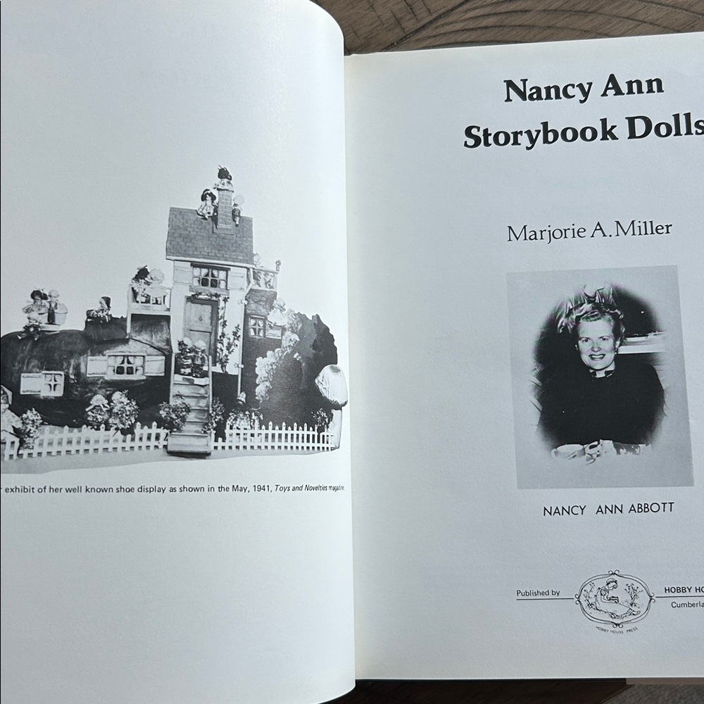 Vintage Nancy Ann Storybook Dolls Hardcover Book with Paper Cover - Picture 9 of 17